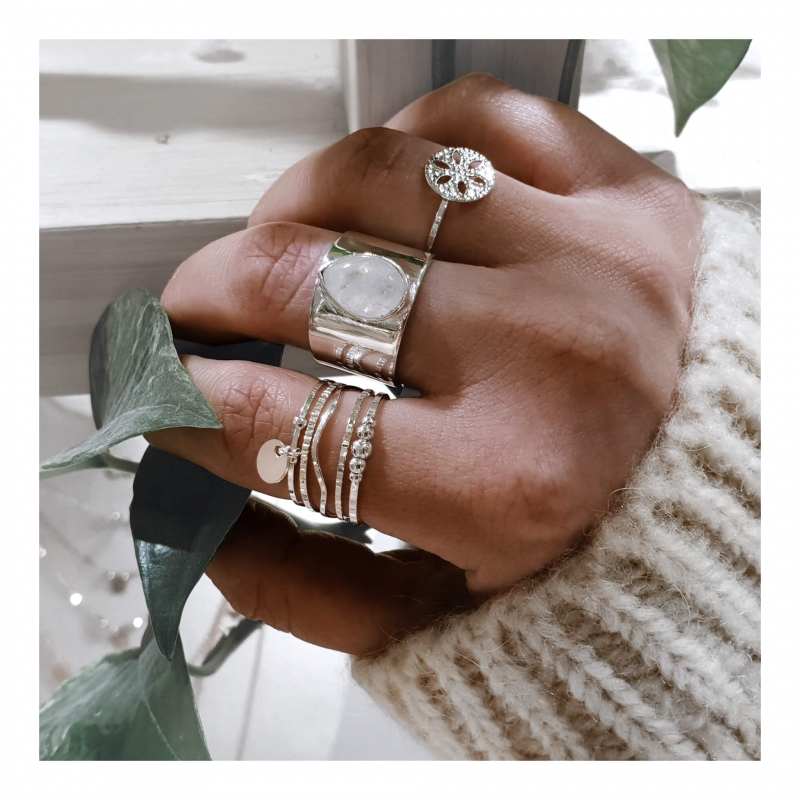 Fine vague argent Fine vague argent