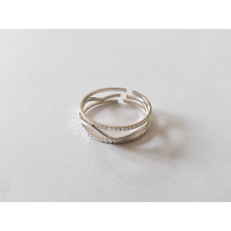 Lot de 3 Fine argent Lot de 3 Fine argent