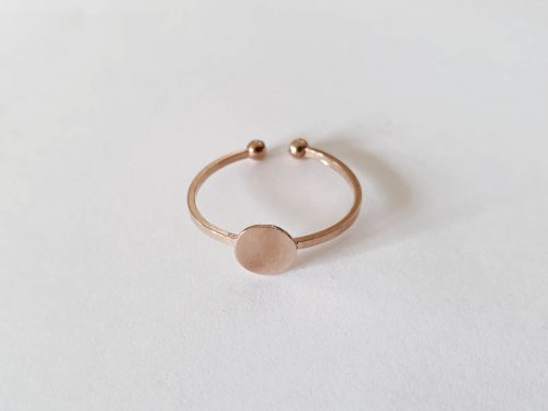 Médaille or rose