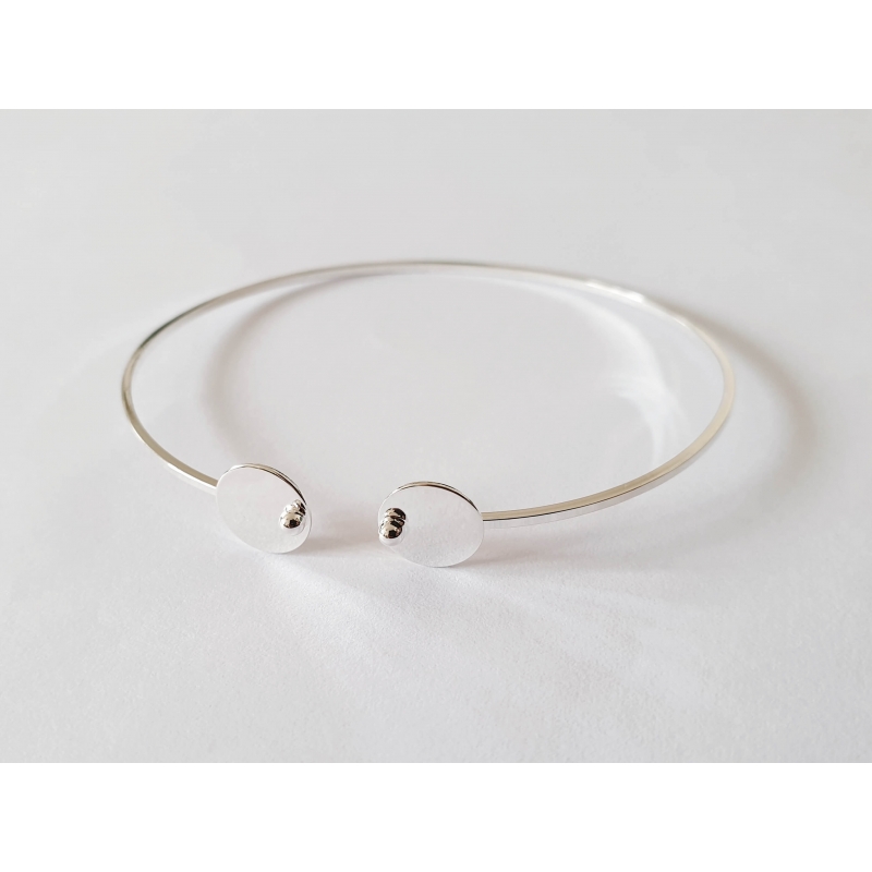 Jonc Butterfly argent Jonc Butterfly argent