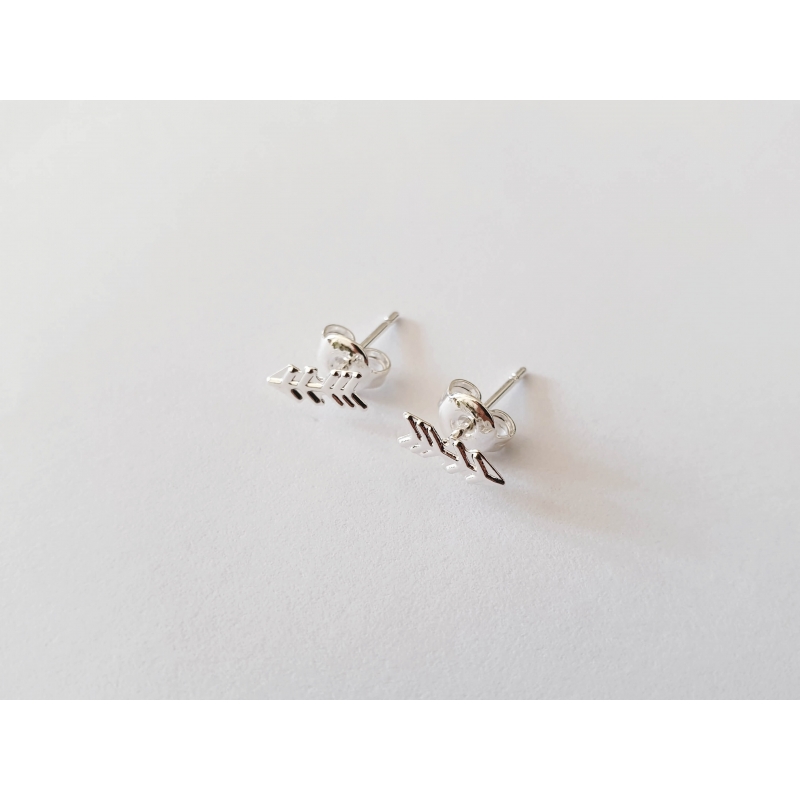 Mini puces argent Mini puces argent