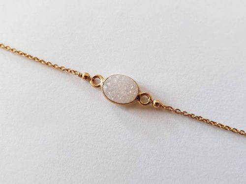 Bracelet paillette or