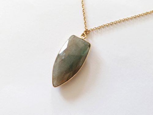 Collier long Flèche or