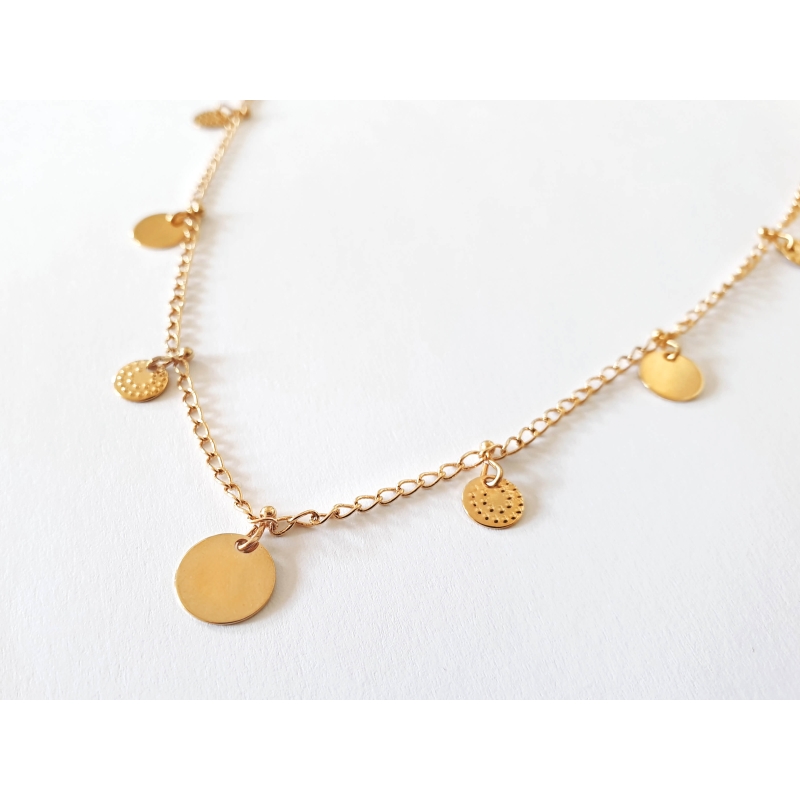 Collier long (sautoir) Berbère or Collier long (sautoir) Berbère or
