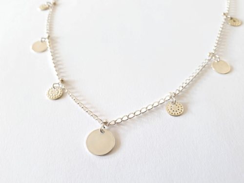 Collier long (sautoir) Berbère argent