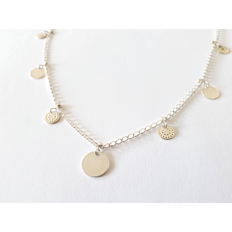 Collier long (sautoir) Berbère argent Collier long (sautoir) Berbère argent