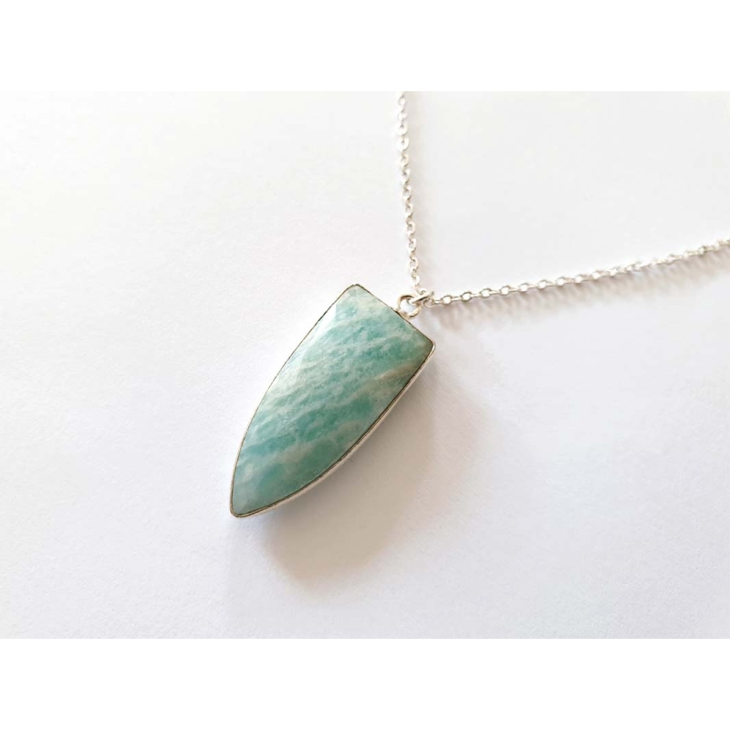 Collier long Flèche argent Collier long Flèche argent