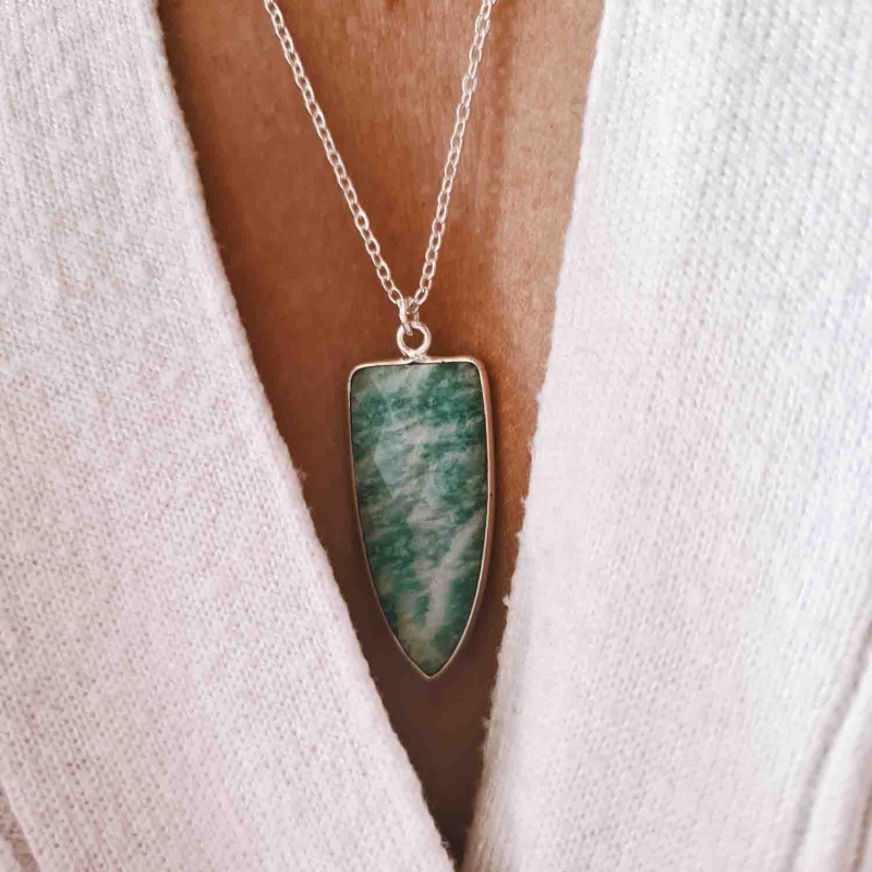 Collier long Flèche argent Collier long Flèche argent