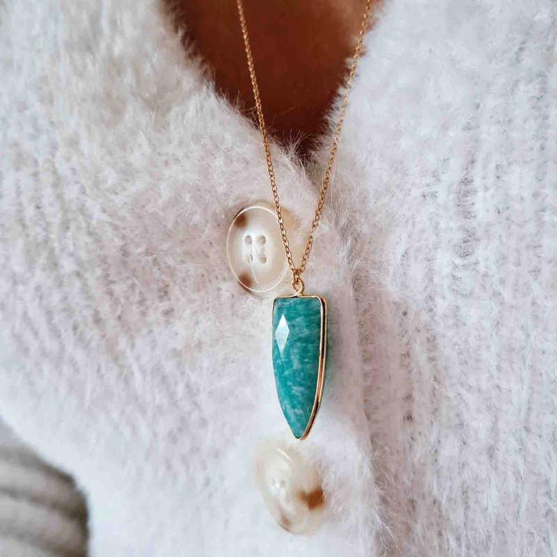 Collier long Flèche or Collier long Flèche or