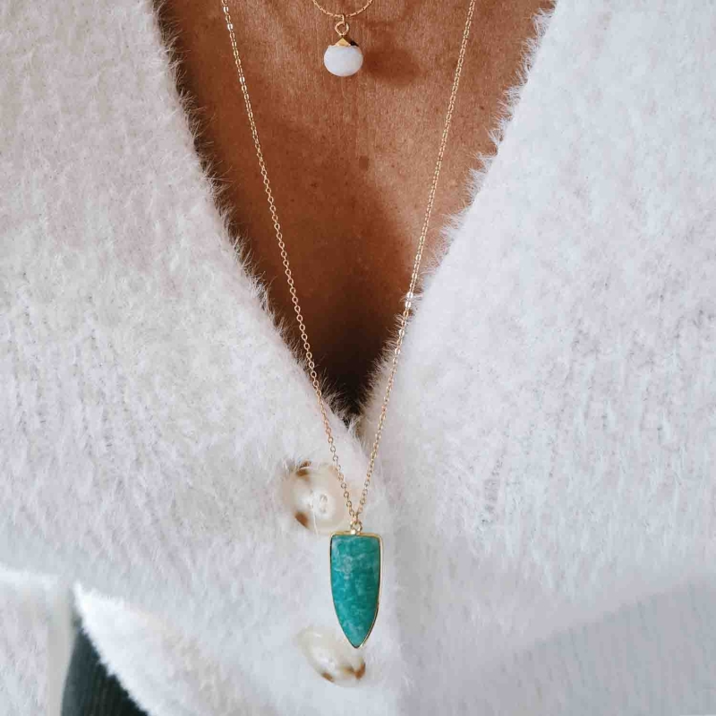 Collier long Flèche or Collier long Flèche or