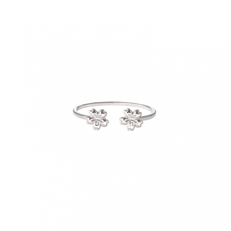 Bague Fleury argent Bague Fleury argent