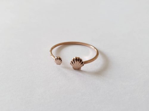 Bague Shelly or rose