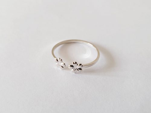 Bague Fleury argent
