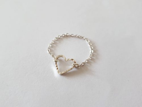 Bague Coeur argent
