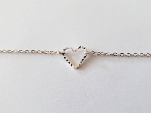 Cœur argent