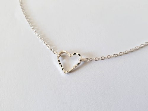 Collier Coeur argent
