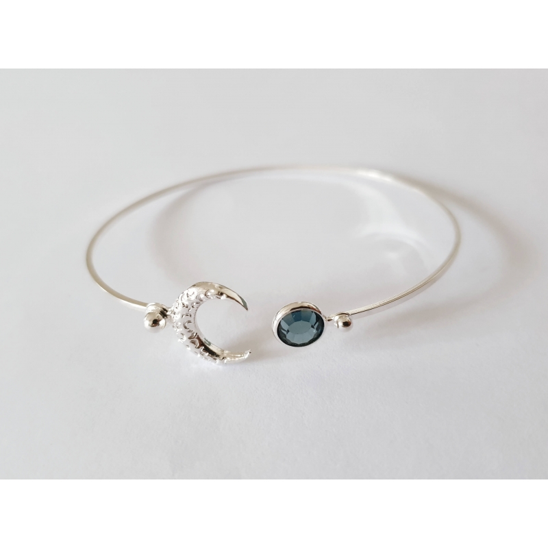 jonc Moon argent jonc Moon argent