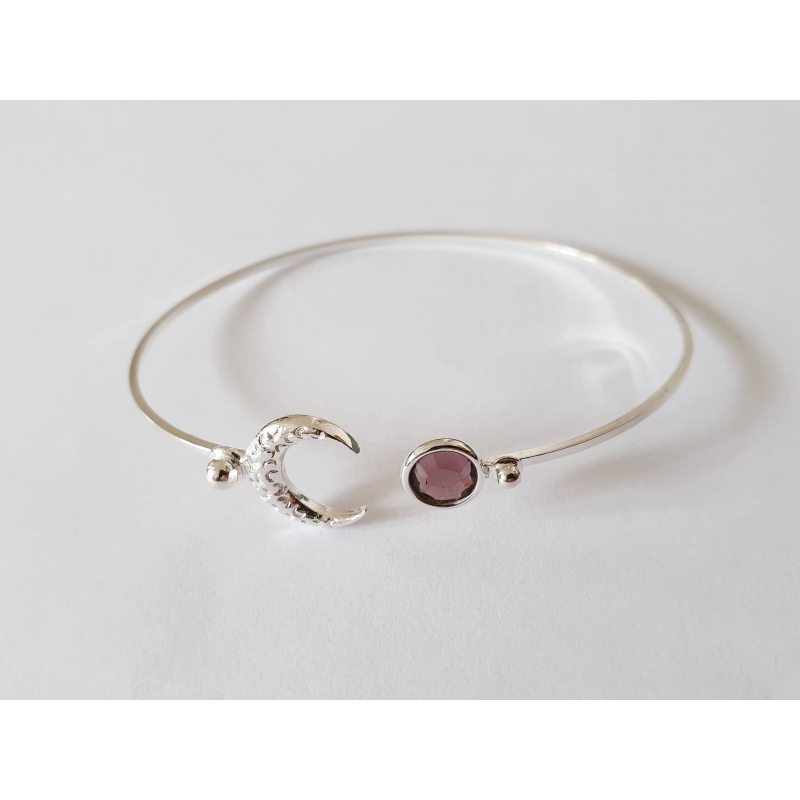 jonc Moon argent jonc Moon argent