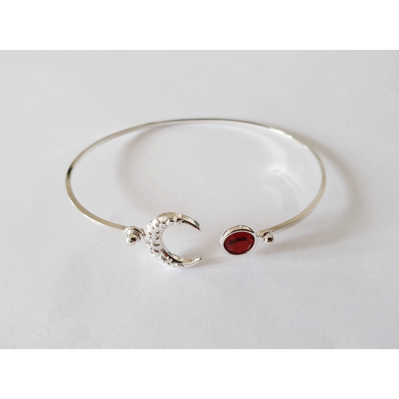 jonc Moon argent jonc Moon argent