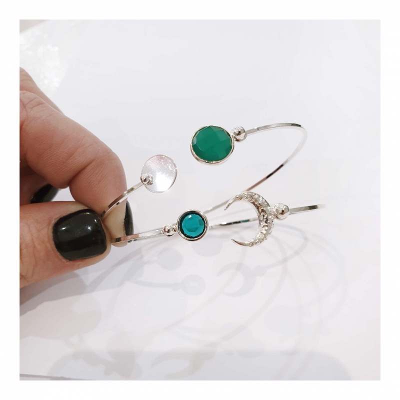 jonc Moon argent jonc Moon argent