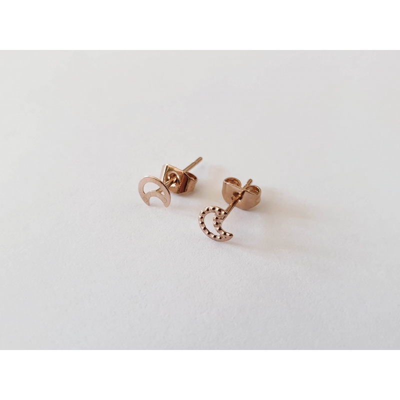 Mini puces Moon and Stars or rose Mini puces Moon and Stars or rose