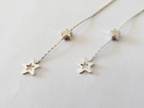 boucles Stella argent
