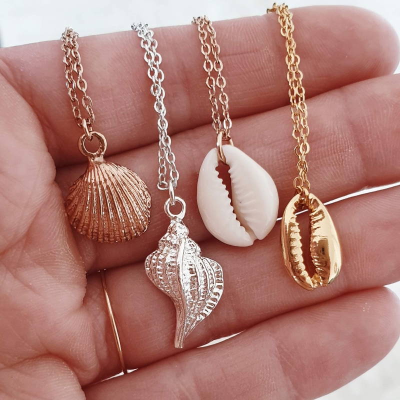 Collier Coquillage argent Collier Coquillage argent
