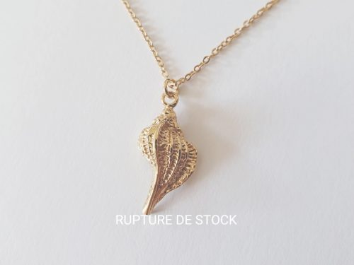Collier Coquillage or