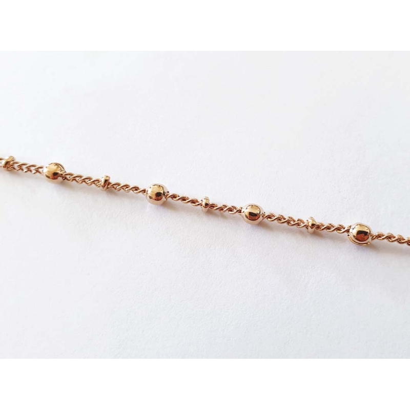 Chaîne de cheville Marquise or rose Chaîne de cheville Marquise or rose
