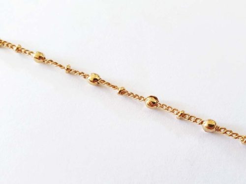 Chaîne de cheville Marquise or
