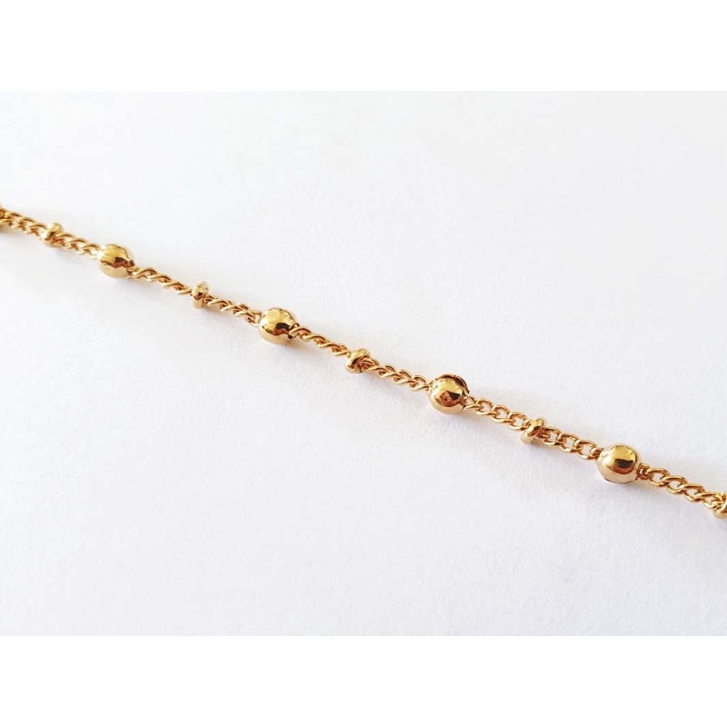 Chaîne de cheville Marquise or Chaîne de cheville Marquise or