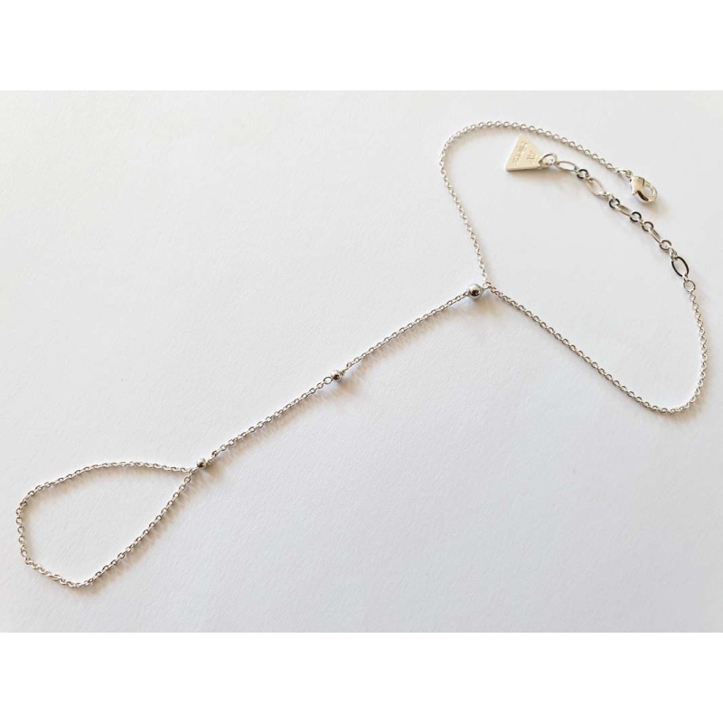 Bijou de pied marquise argent Bijou de pied marquise argent