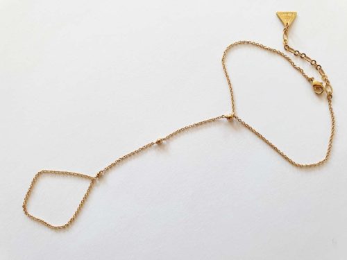 Bijou de pied marquise or
