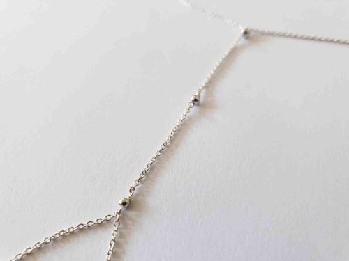 Bijou de main marquise argent