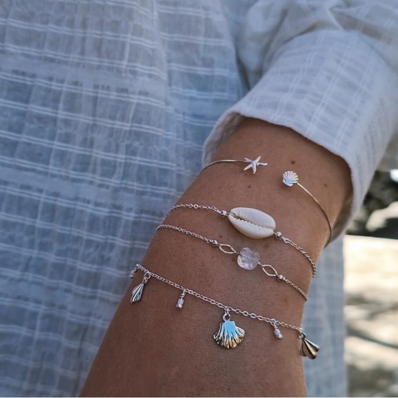Mini incassable Starfish x Shelly argent Mini incassable Starfish x Shelly argent