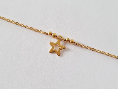 Bracelet Étoile or