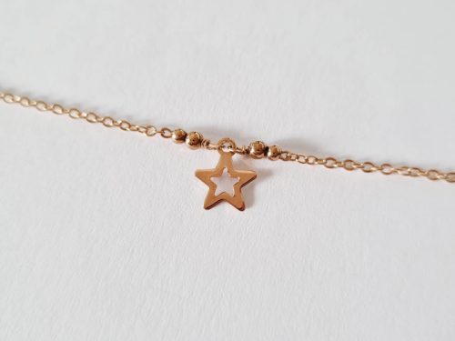 Bracelet Étoile or rose