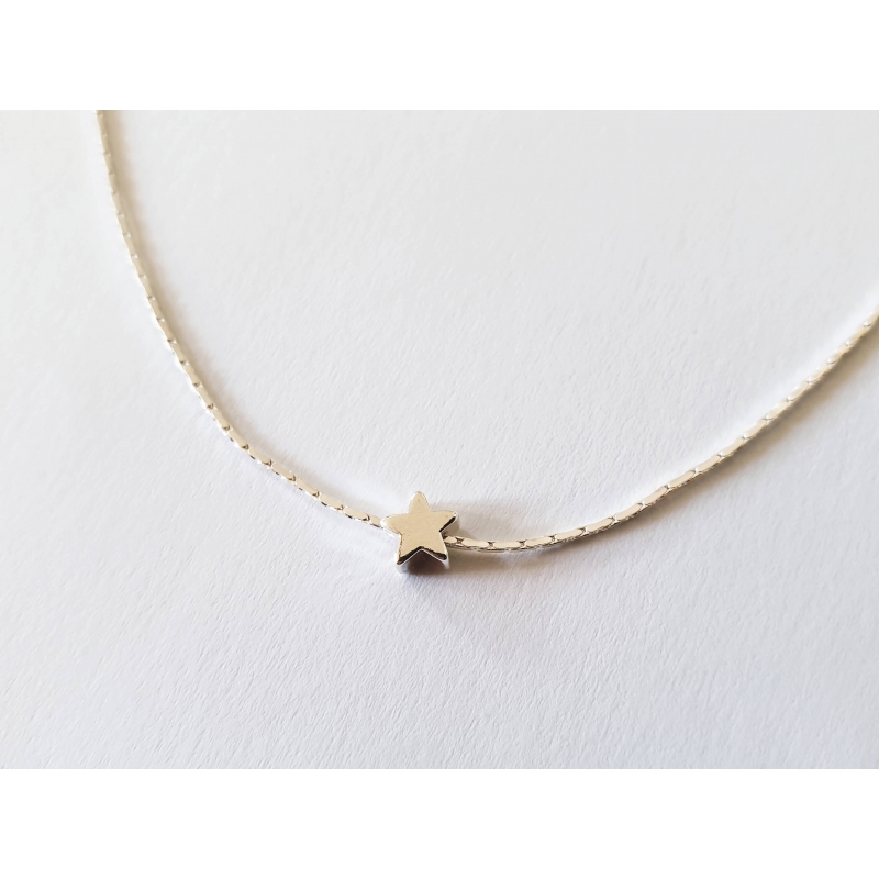 Collier Stella argent Collier Stella argent