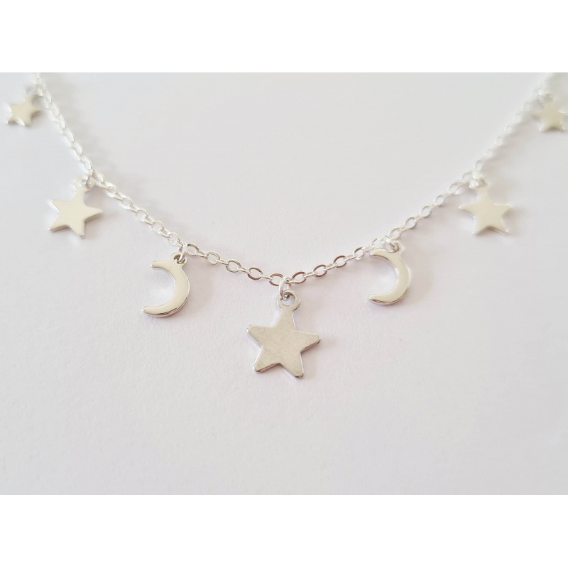 Collier Constellation argent Collier Constellation argent