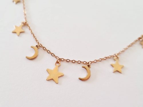 Collier Constellation or rose