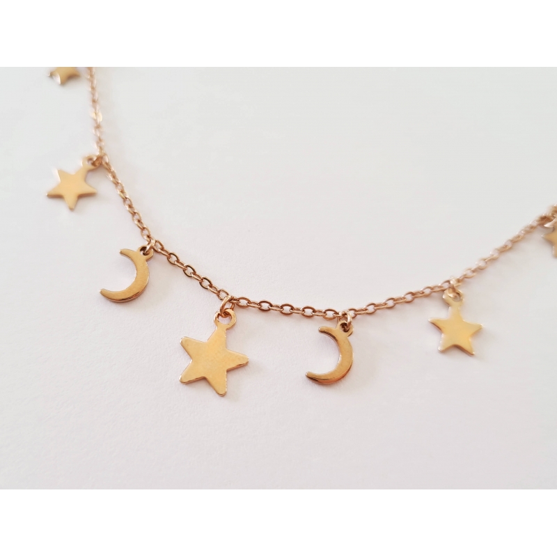 Collier Constellation or rose Collier Constellation or rose