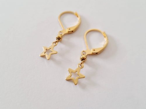 Mini boucles d'oreilles Étoile or