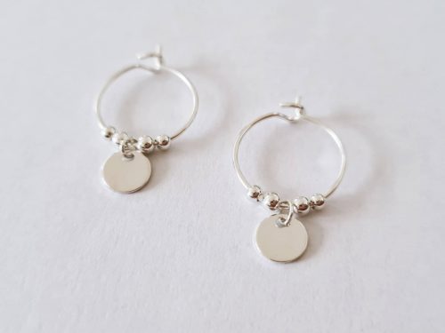Mini Créoles argent