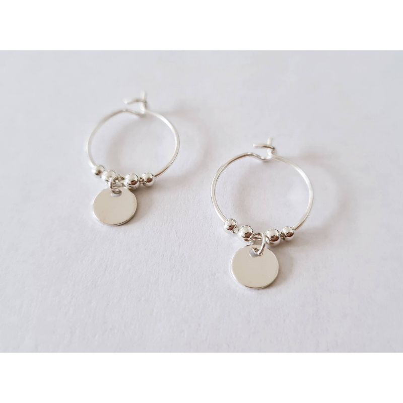 Mini Créoles argent Mini Créoles argent