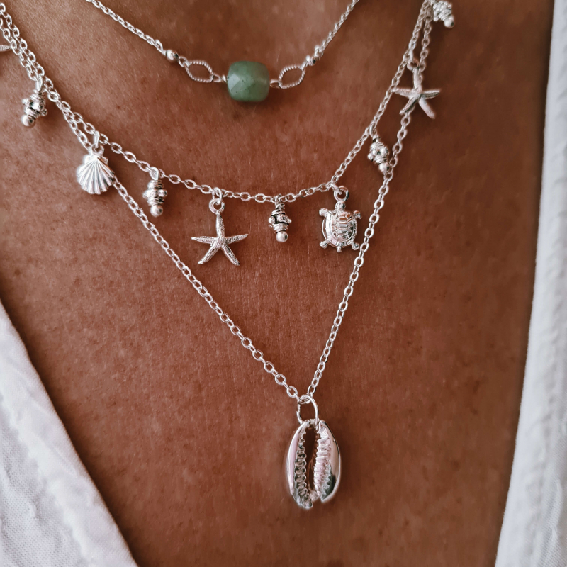Collier Sea argent Collier Sea argent